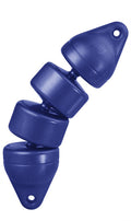 Plastimo Fender Articulated 15x60 Blue and Rope 1m