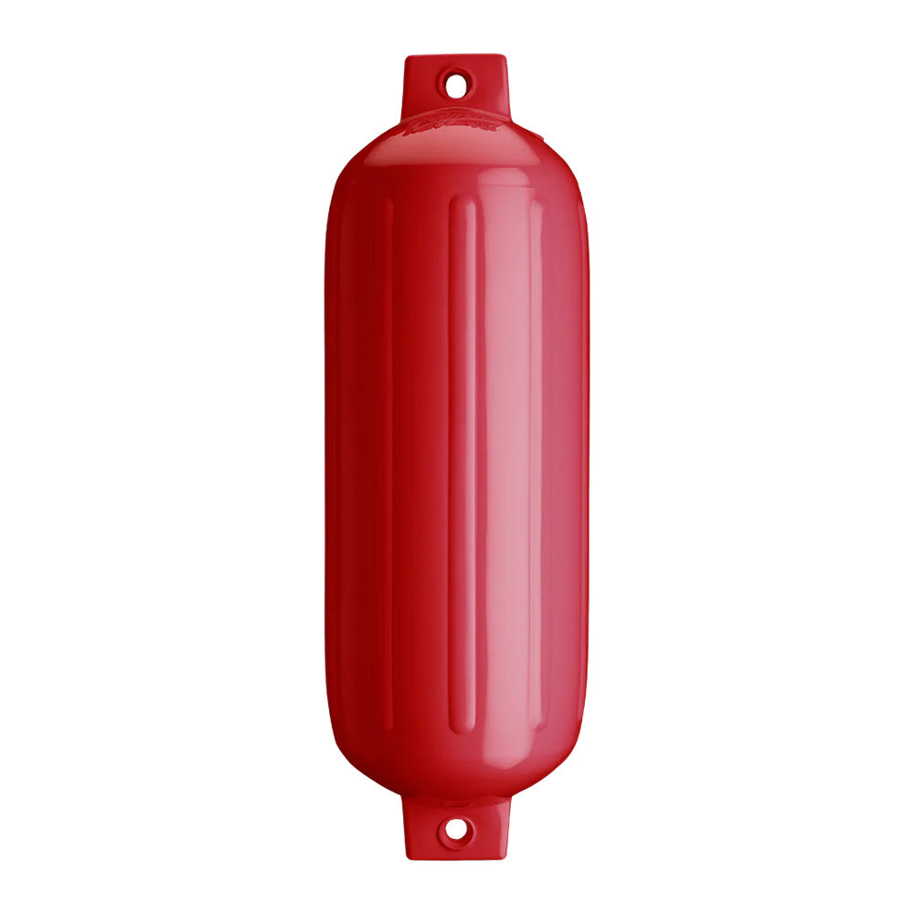 Polyform G-5 Twin Eye Fender 8.8in x 26.8in - Classic Red
