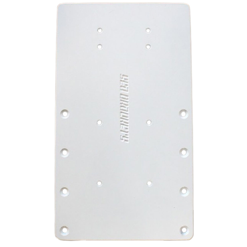 Sea Brackets 14in Straight Trolling Motor Plate
