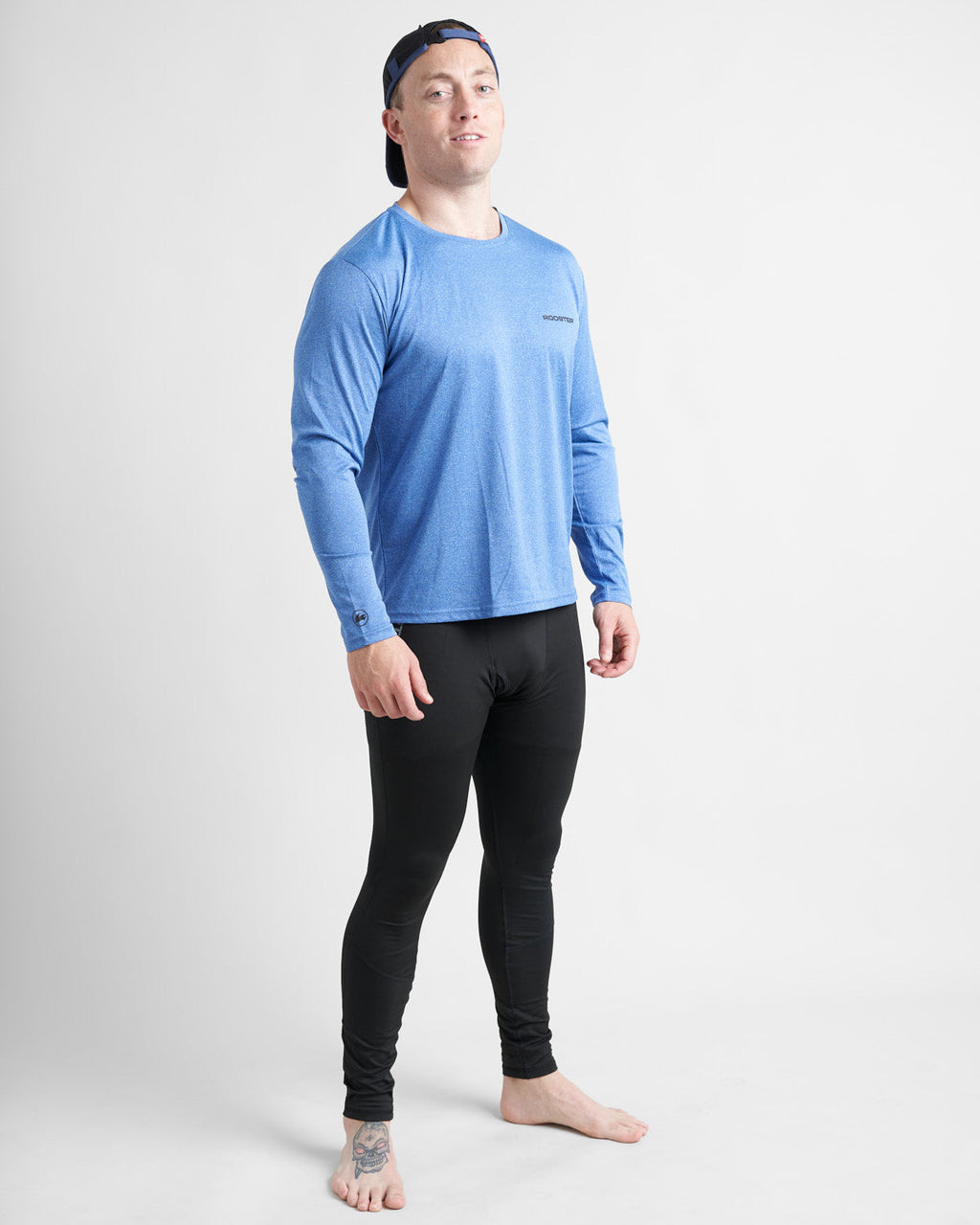 Rooster Quick Dry UVF 50+ Tech T-Shirt Long Sleeved