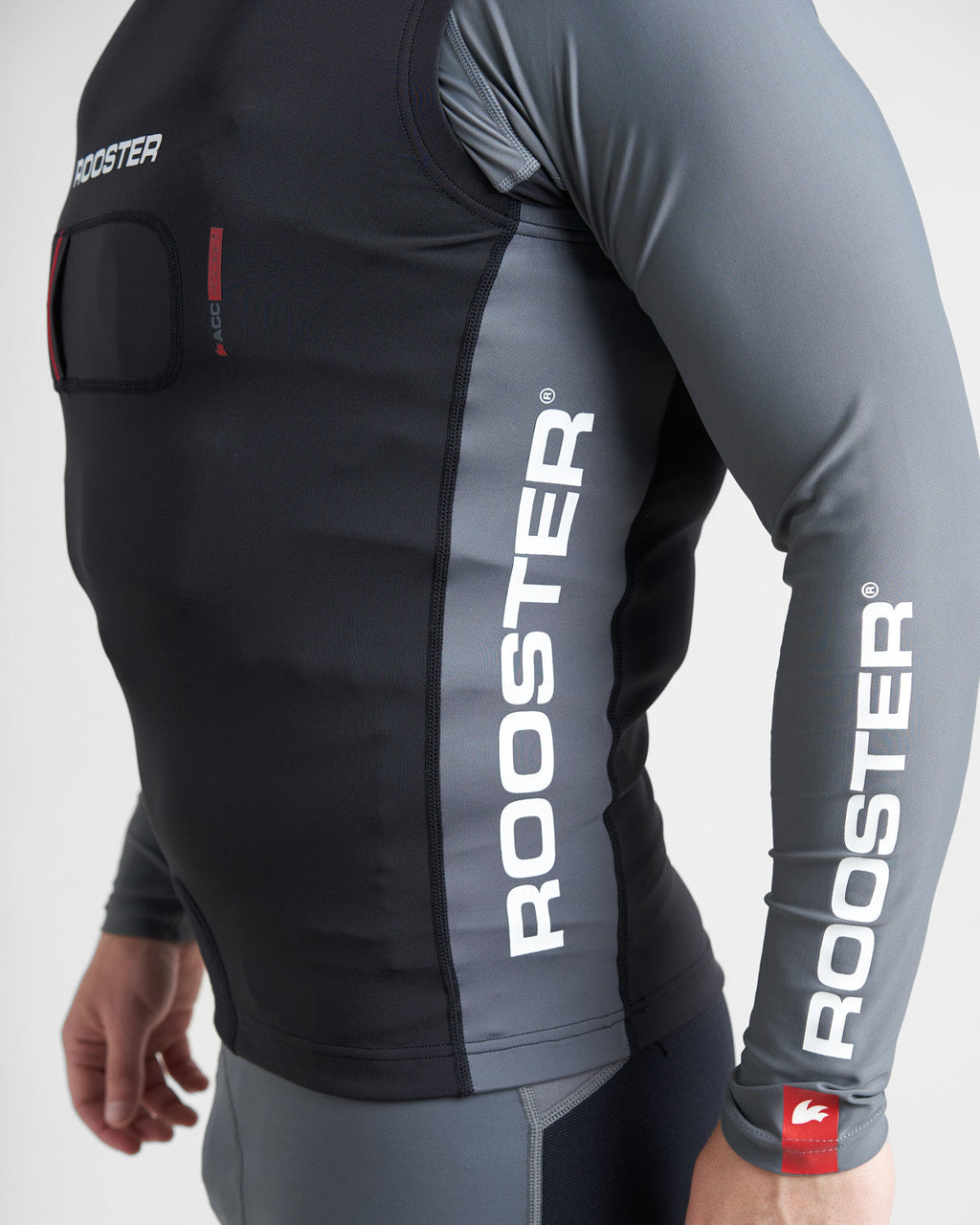 Rooster Pro Compression Bib for Harness with Safety Knife Pocket