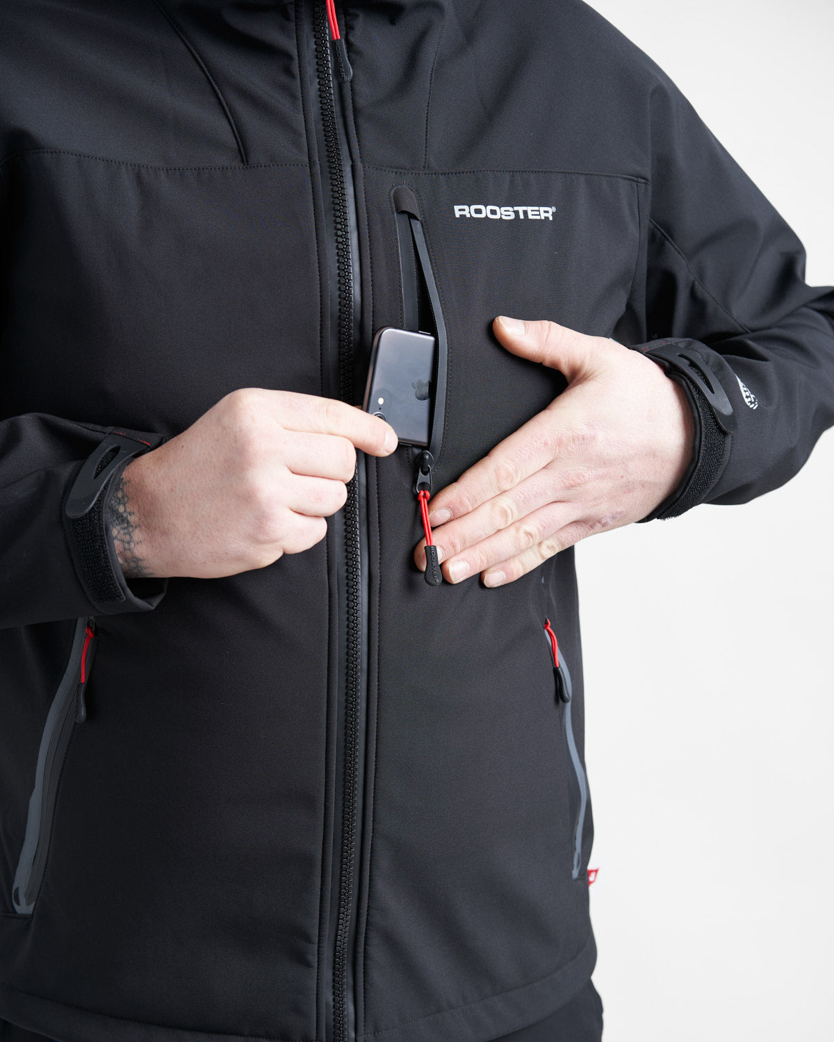 Rooster Soft Shell Jacket (Without Hood)- Unisex