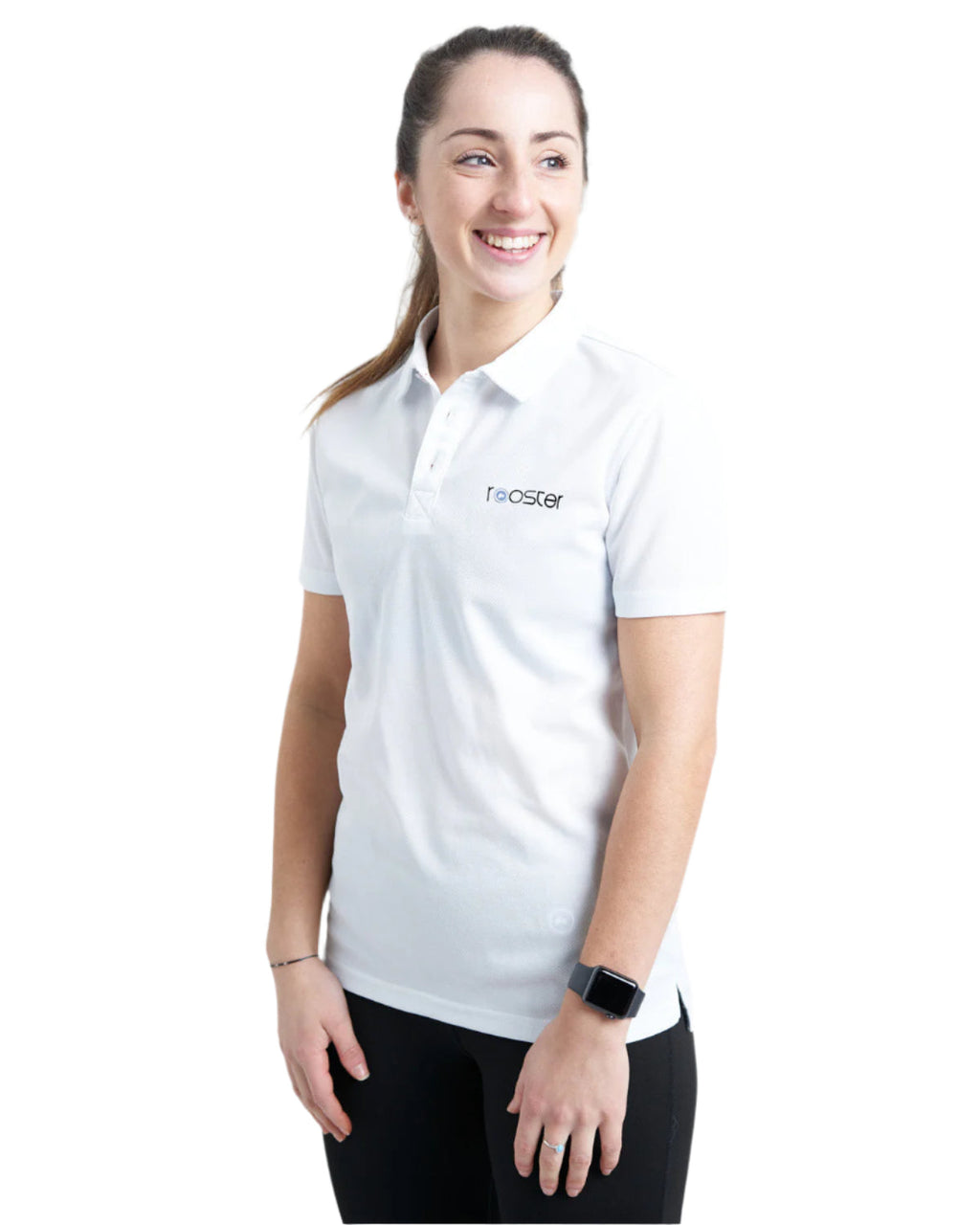 Rooster Technical Polo for Women (WHITE)