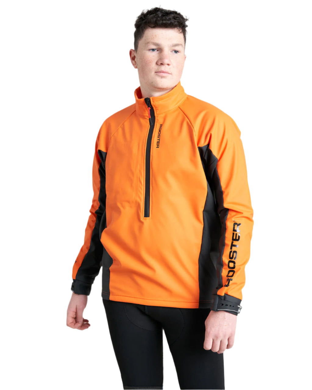 Rooster Active Aquafleece Top - ORANGE