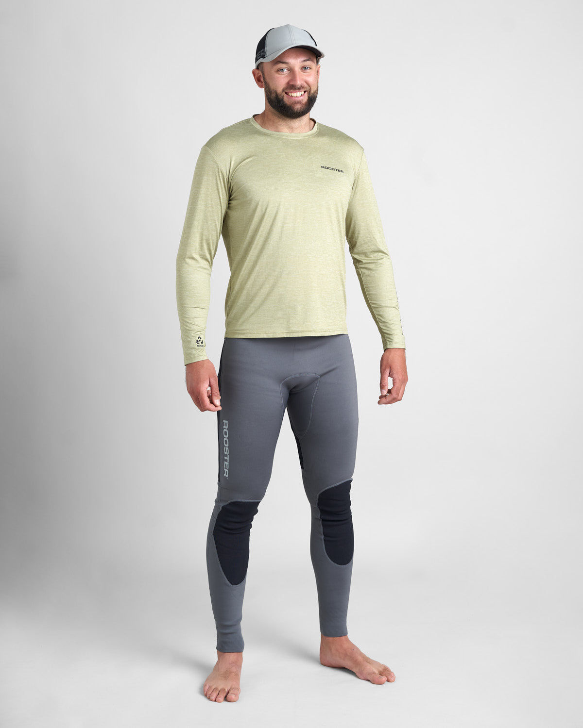 Rooster Quick Dry UVF 50+ Tech T-Shirt Long Sleeved