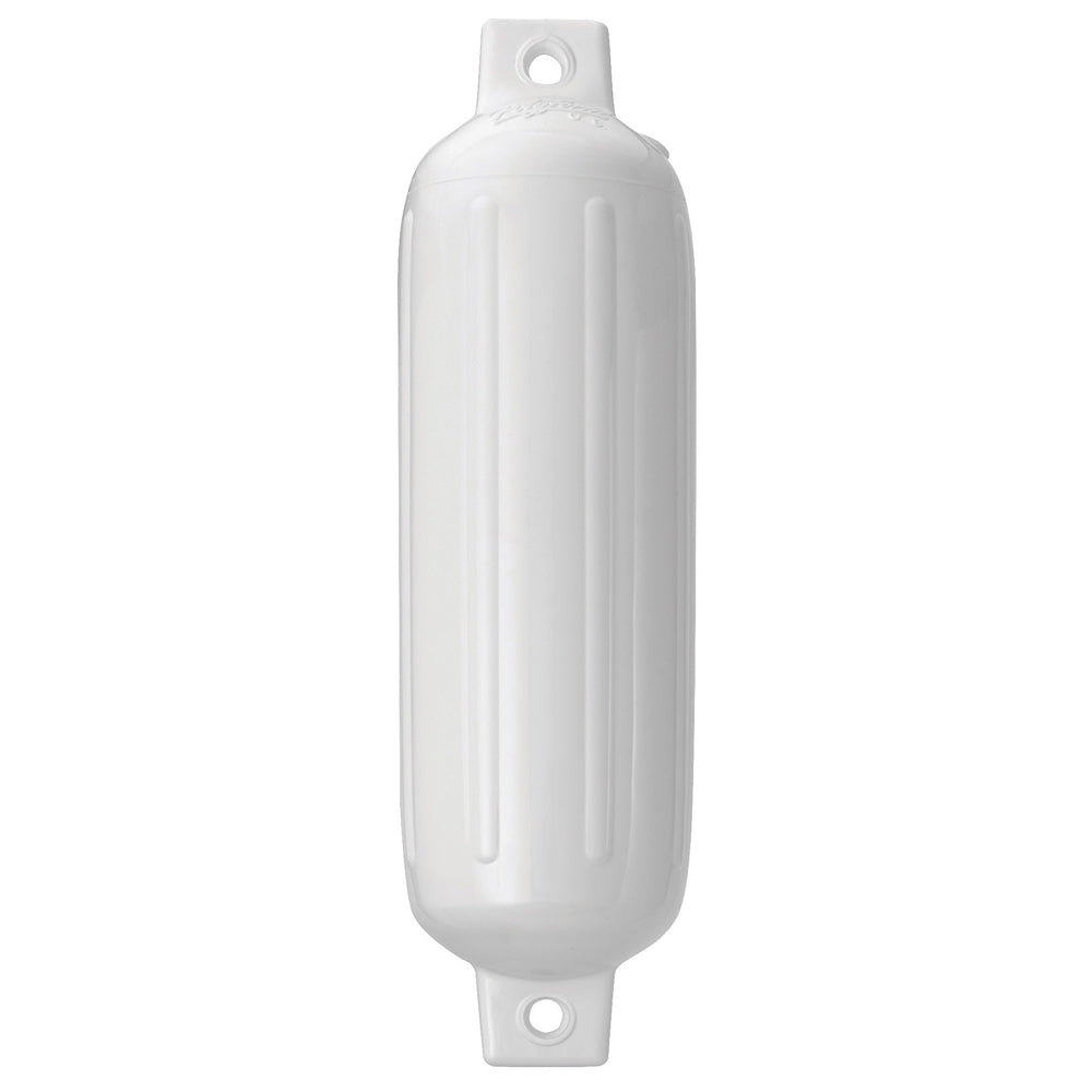 Polyform G-3 Twin Eye Fender 5.5in x 19in - White