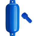 Polyform G-5 Twin Eye Fender 8.8in x 26.8in - Blue with Adapter