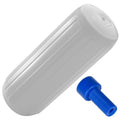 Polyform HTM-3 Fender 10.5in x 27in - White with Adapter