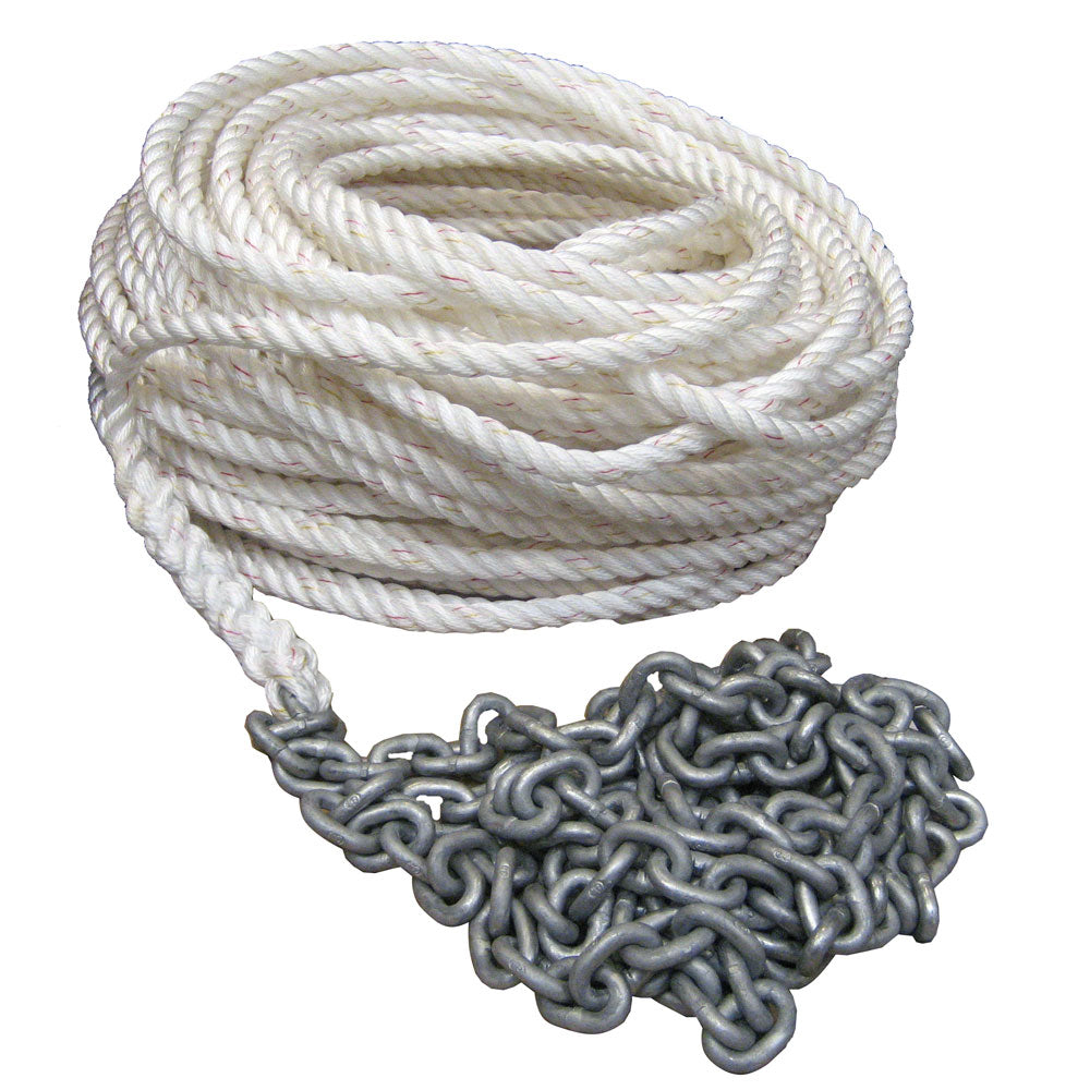 Powerwinch 300ft of 1/2in Rope 15ft of 1/4in HT Chain Rode