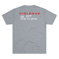 Destroyer Gray Men's Violence Of Action Tri-Blend Crew Tee