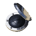 Maxwell Foot Switch and Cover - Stainless Steel