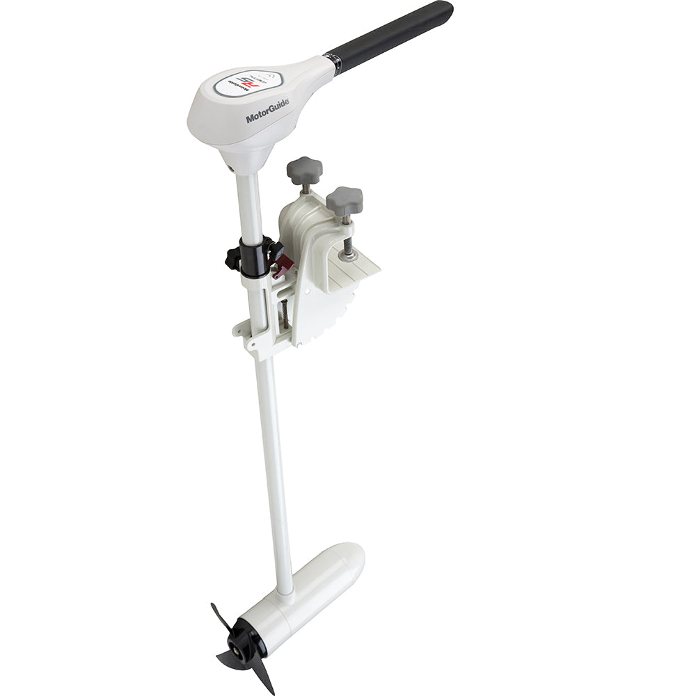 MotorGuide R5-105SW Salt Water Digital Hand Control Transom Mount Trolling Motor - 105lb-50in-36V