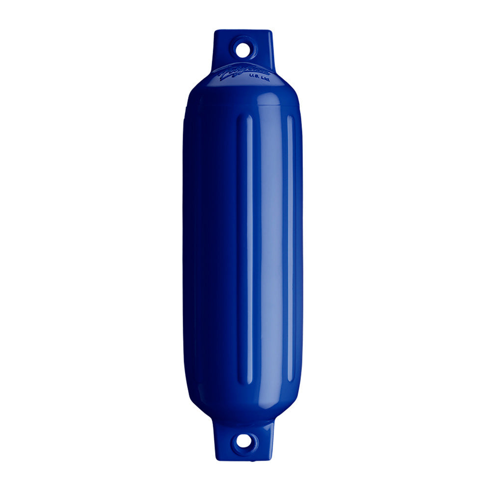 Polyform G-2 Twin Eye Fender 4.5in x 15.5in - Cobalt Blue