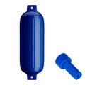 Polyform G-5 Twin Eye Fender 8.8in x 26.8in - Cobalt Blue with Adapter