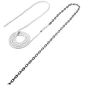 Maxwell Anchor Rode 15&ft 1/4in Chain to 300&ft 1/2in Nylon Brait