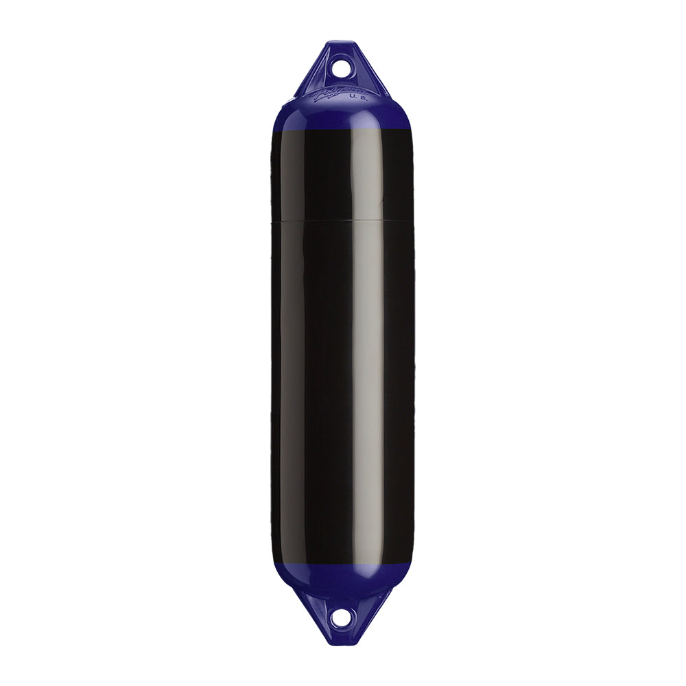 Polyform F-1 Twin Eye Fender 6in x 24in - Black
