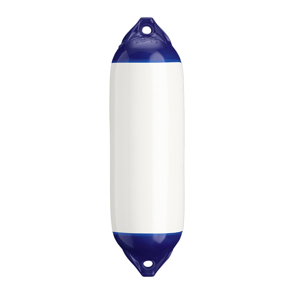 Polyform F-02 Twin Eye Fender 7.5in x 26in - White