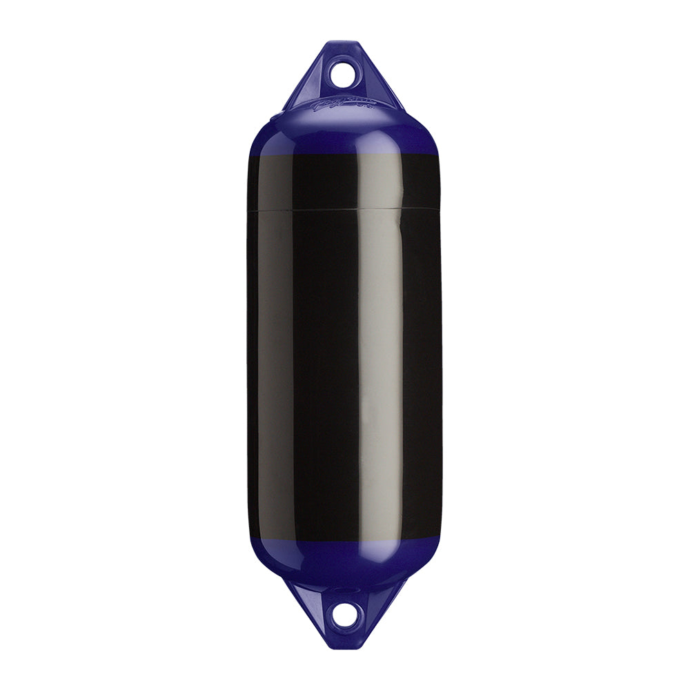 Polyform F-2 Twin Eye Fender 8.2in x 25in - Black
