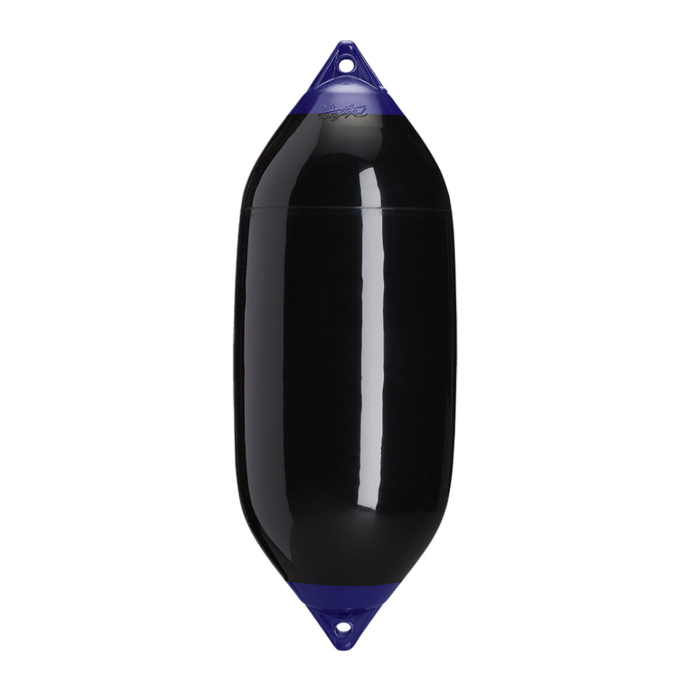 Polyform F-7 Twin Eye Fender 15in x 41in - Black