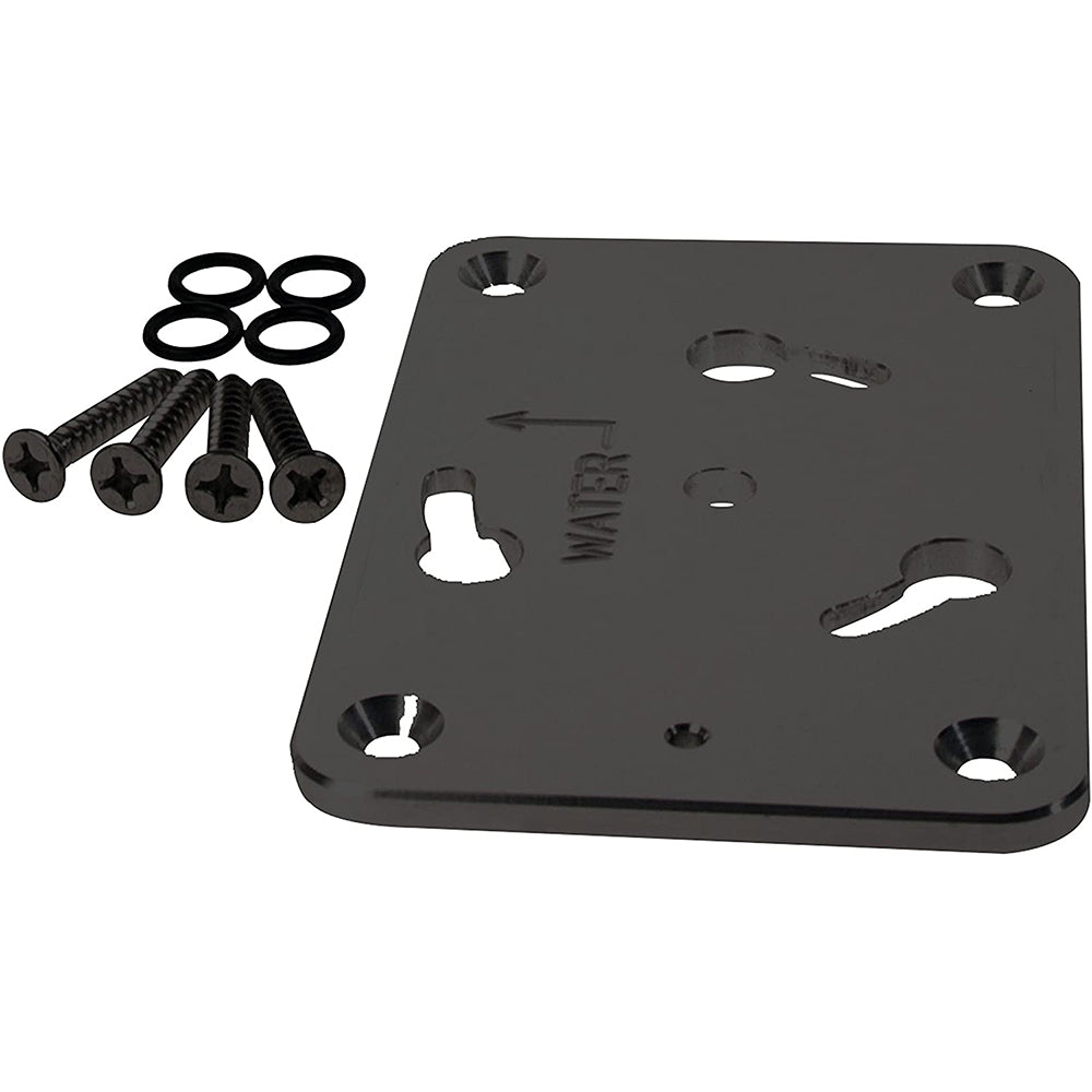 Panther Spare Bow Mount Base Kit for King Pin - Black - Powder Coat