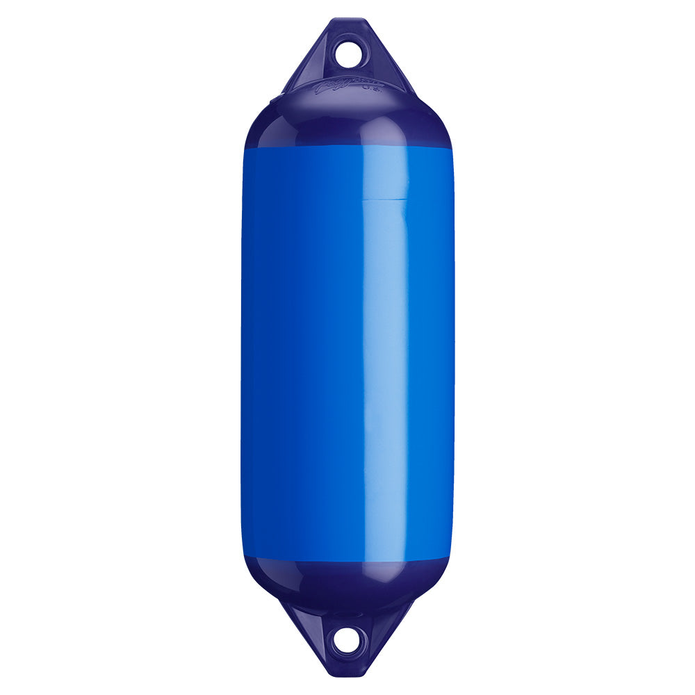 Polyform F-2 Twin Eye Fender 8.2in x 25in - Blue