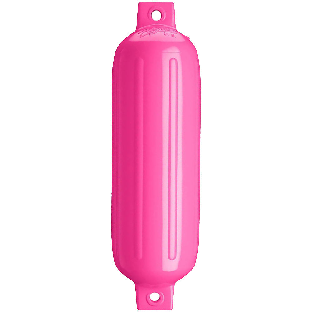 Polyform G-5 Twin Eye Fender 8.8in x 26.8in - Pink