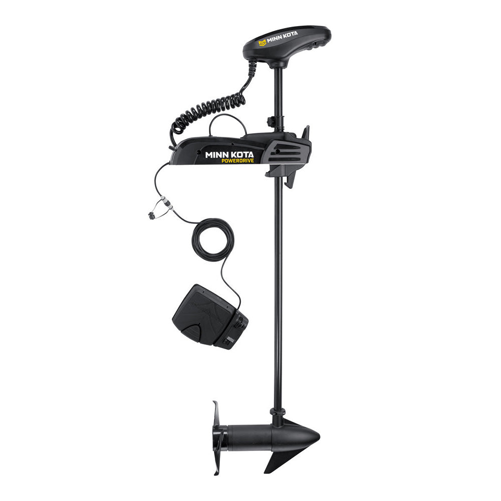 Minn Kota Pontoon PowerDrive 55 Trolling Motor with Foot Pedal - 12V - 55LB - 48in