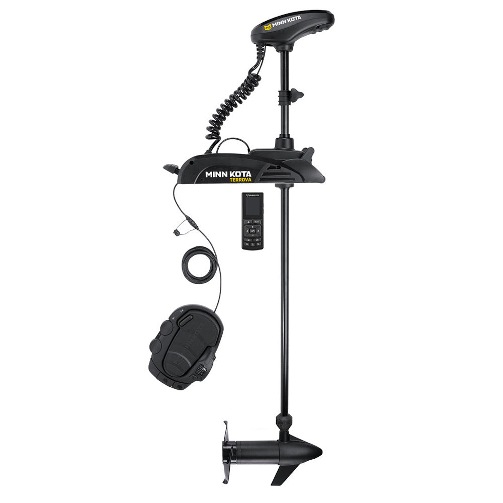 Minn Kota Terrova 55 Trolling Motor with Wireless Remote - Dual Spectrum CHIRP - 12V - 55LB - 54in