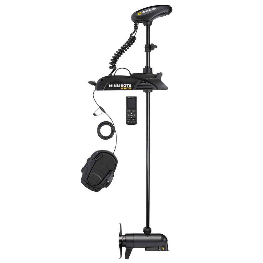 Minn Kota Terrova 112 Trolling Motor with Wireless Remote - MEGA Down Imaging - 36V - 112LB - 60in