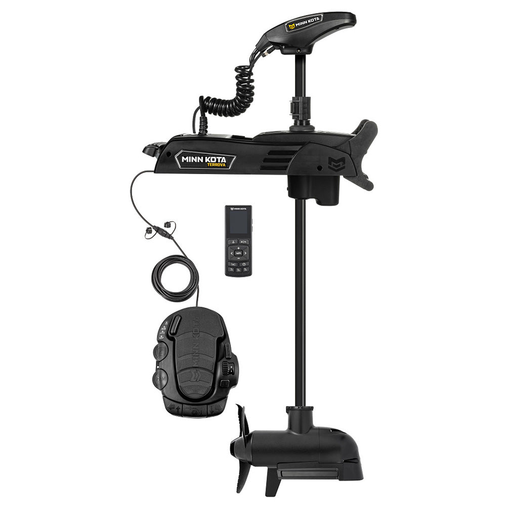 Minn Kota Terrova QUEST 90/115 Trolling Motor with Wireless Remote - MEGA Down/Side Imaging - 24/36V - 90/115LBS - 45in