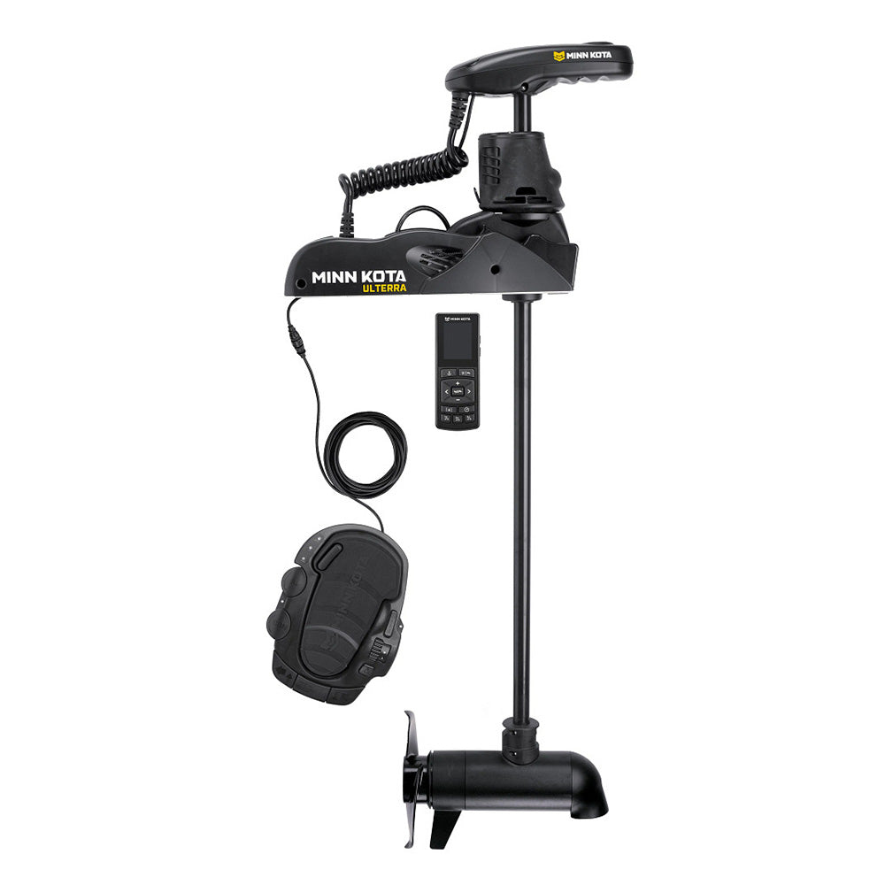 Minn Kota Ulterra 112 Trolling Motor with Wireless Remote - Dual Spectrum CHIRP - 36V - 112LB - 60in