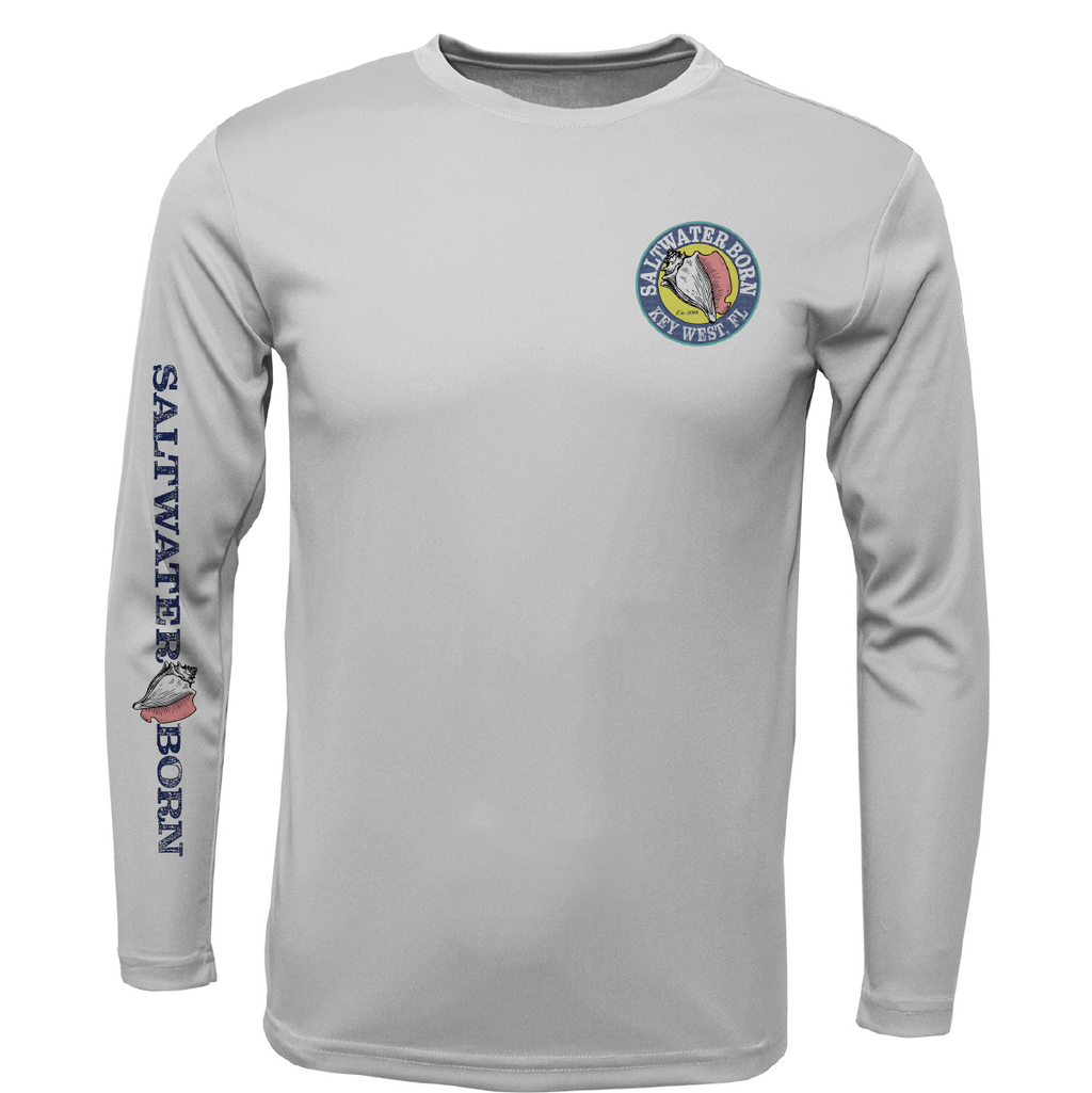 Key West, FL Action Mahi Long Sleeve UPF 50+ Dry-Fit Shirt