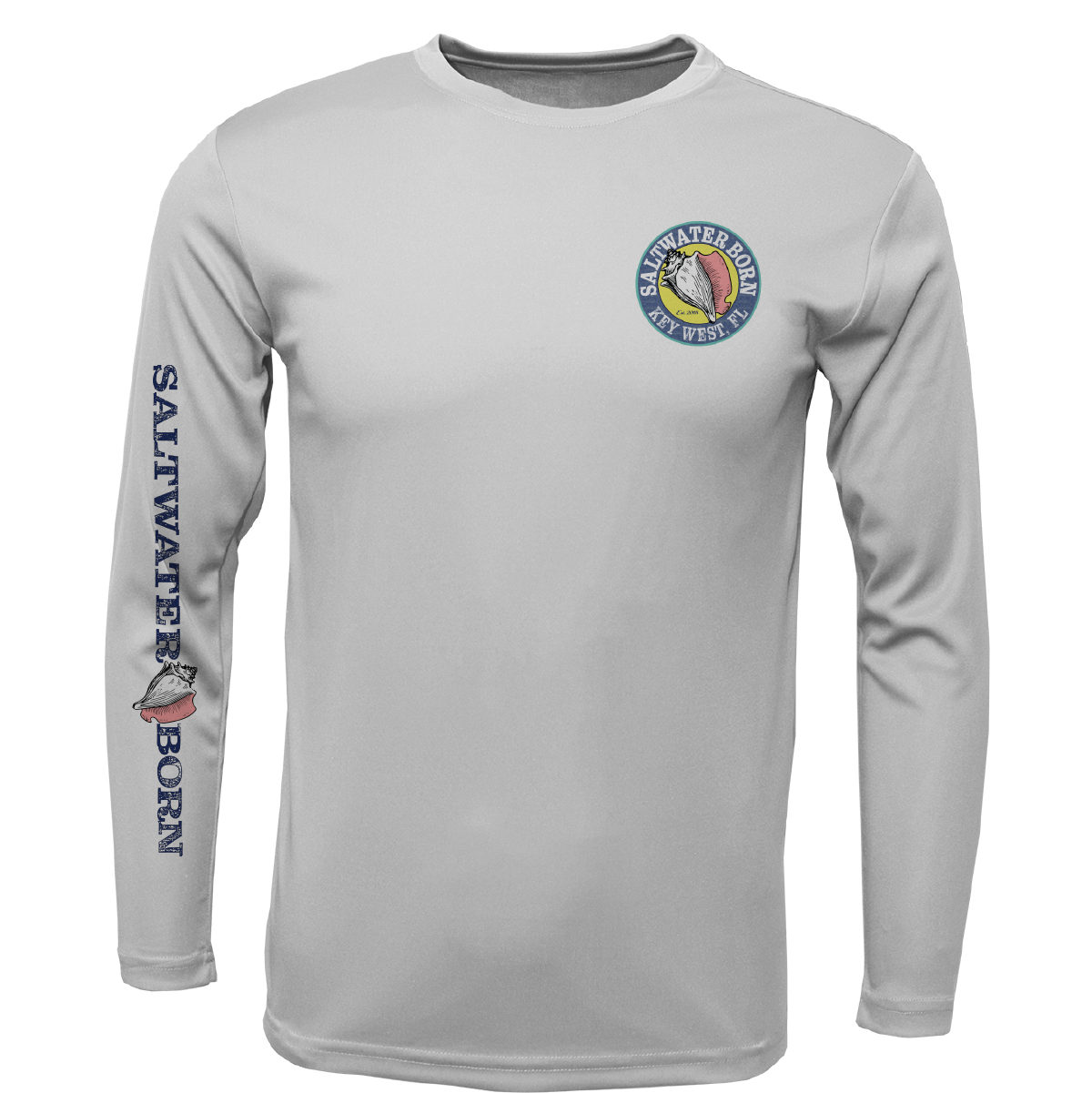 Key West, FL Action Mahi Long Sleeve UPF 50+ Dry-Fit Shirt