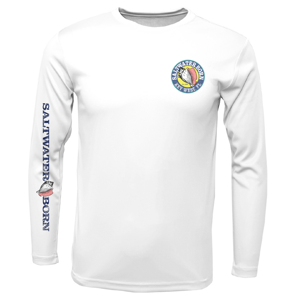 Key West, FL Action Mahi Long Sleeve UPF 50+ Dry-Fit Shirt