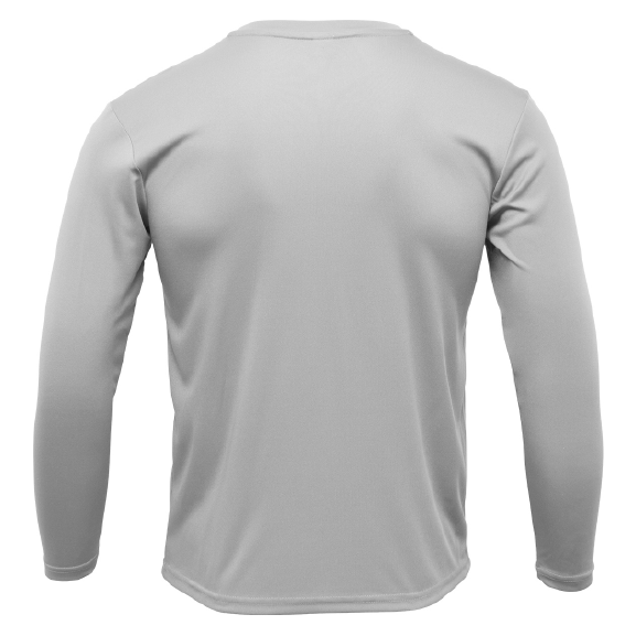 Clean American Flag Long Sleeve UPF 50+ Dry-Fit Shirt