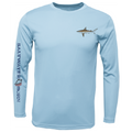 SK Blacktip on Chest Long Sleeve UPF 50+ Dry-Fit Shirt