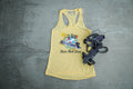 Womens Torpedo Racerback Tank Banana Cream