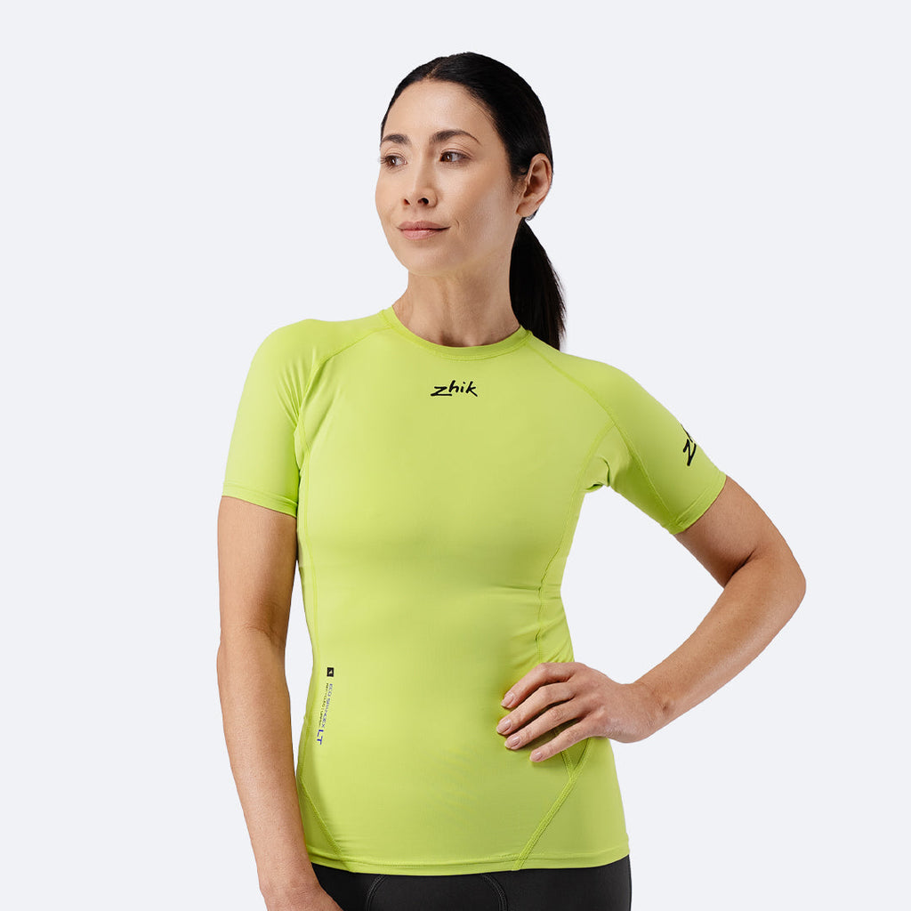 Zhik Women's Eco Spandex LT Short Sleeve Baselayer Top