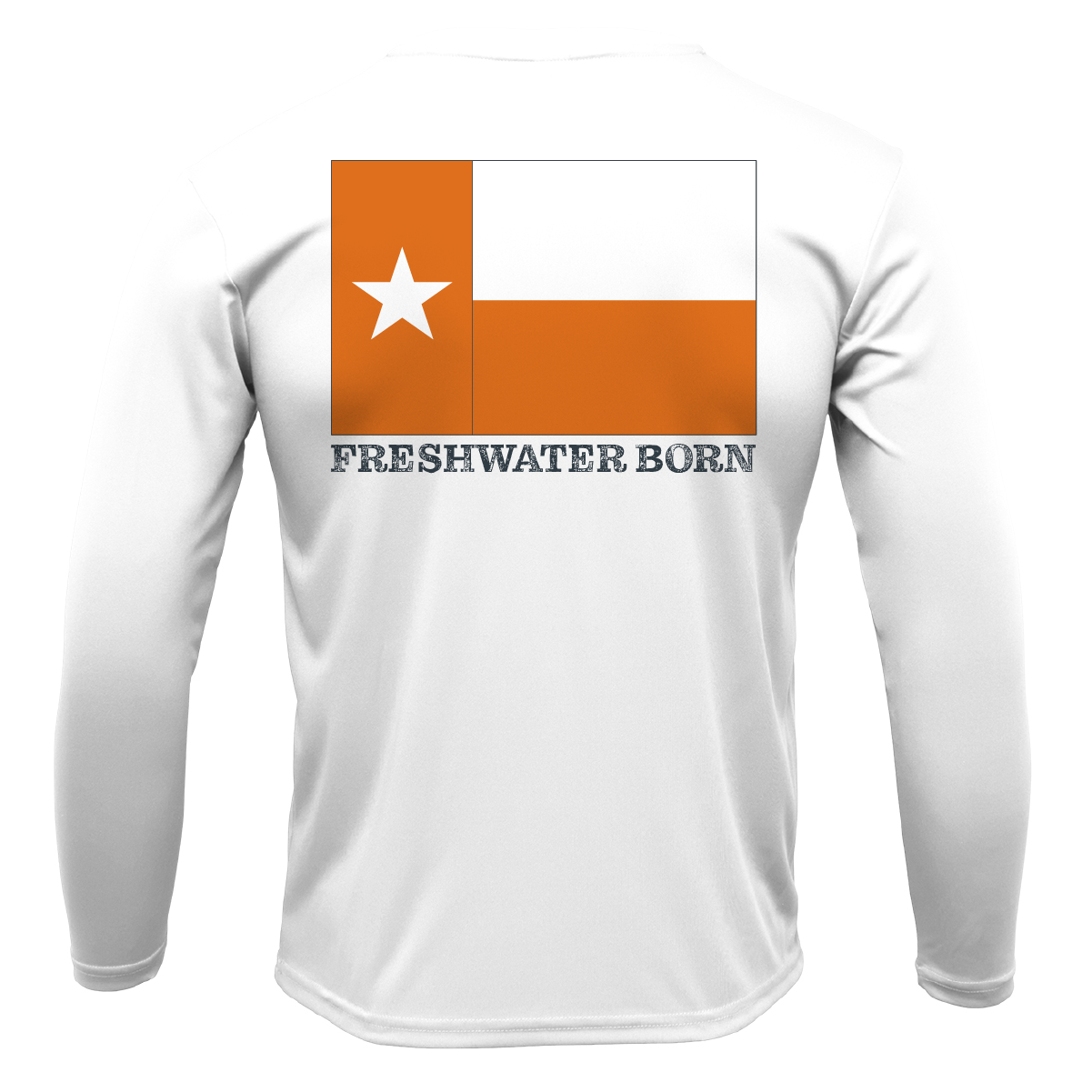 Austin Freshwater Born Men's Long Sleeve UPF 50+ Dry-Fit Shirt