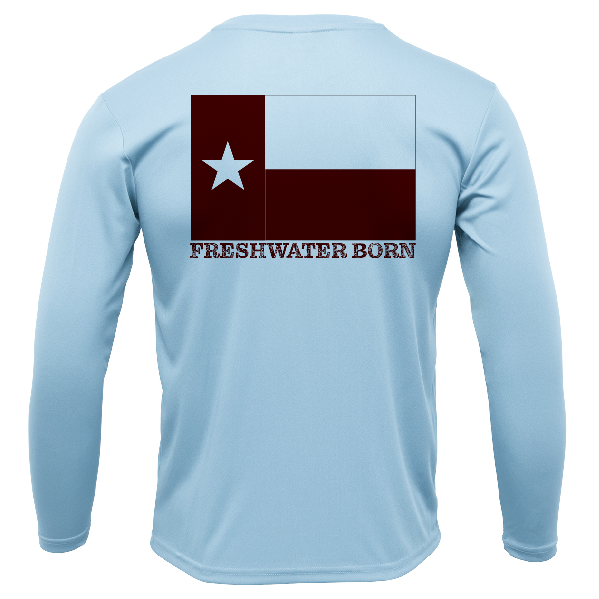 College Station Freshwater Born Girl's Long Sleeve UPF 50+ Dry-Fit Shirt