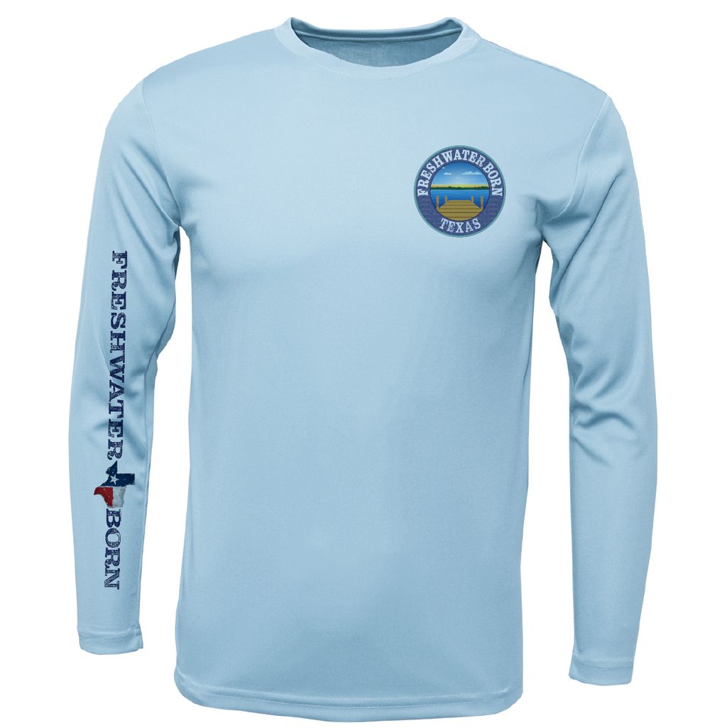 Austin Freshwater Born Men's Long Sleeve UPF 50+ Dry-Fit Shirt
