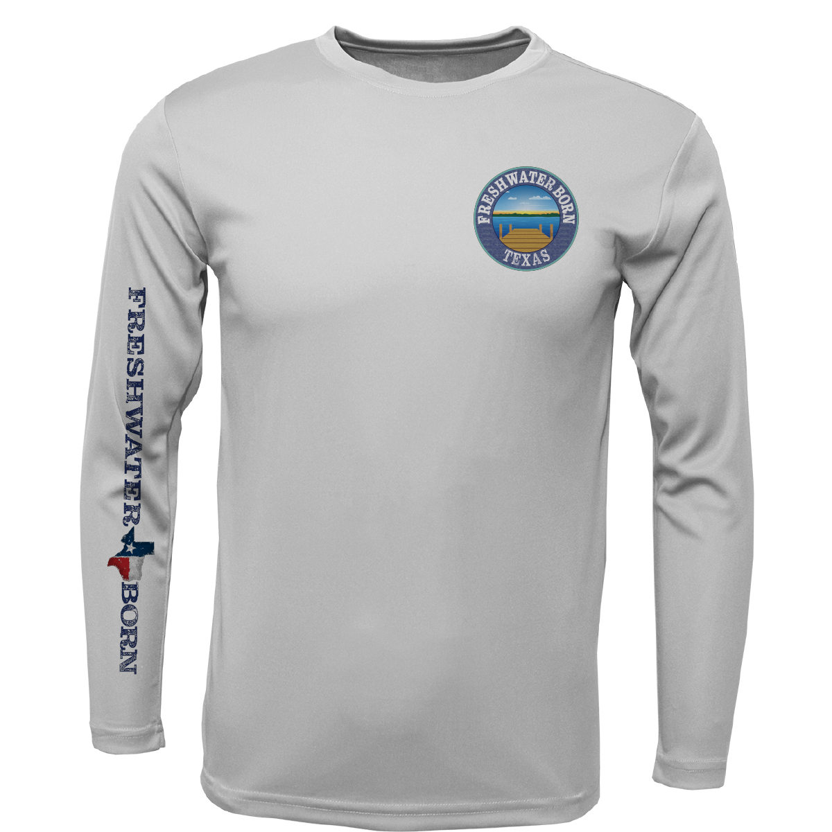 Austin Freshwater Born Boy's Long Sleeve UPF 50+ Dry-Fit Shirt