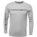 Texas Freshwater Born Linear Logo Girl's Long Sleeve UPF 50+ Dry-Fit Shirt
