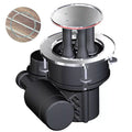 Harken 1200 CLR Electric Top Custom Mooring Horizontal Left Mount Winch With 12V Dual Function Control Box