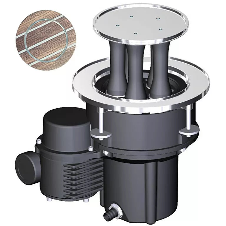 Harken 1200 CLR Electric Top Custom Mooring Horizontal Winch With 24V Dual Function Control Box