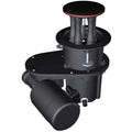 Harken 600 CLR Electric AL Mooring Horizontal Left Mount Winch With 24V Dual Function Control Box