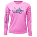 Stuart "Saltwater Hair...Don't Care" Long Sleeve UPF 50+ Dry-Fit Shirt