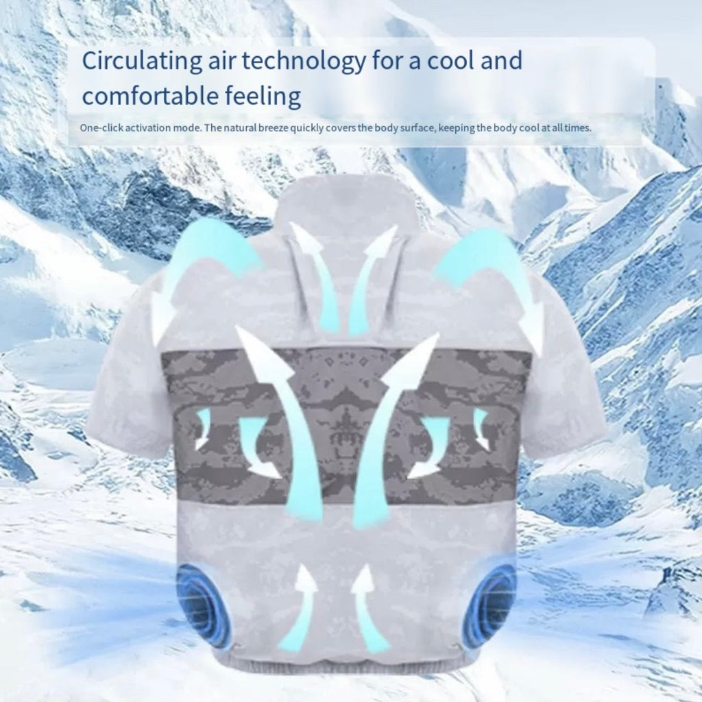 LITEGUEST LED Cooling Fan Jacket – Night Fishing & Outdoor Summer Gear