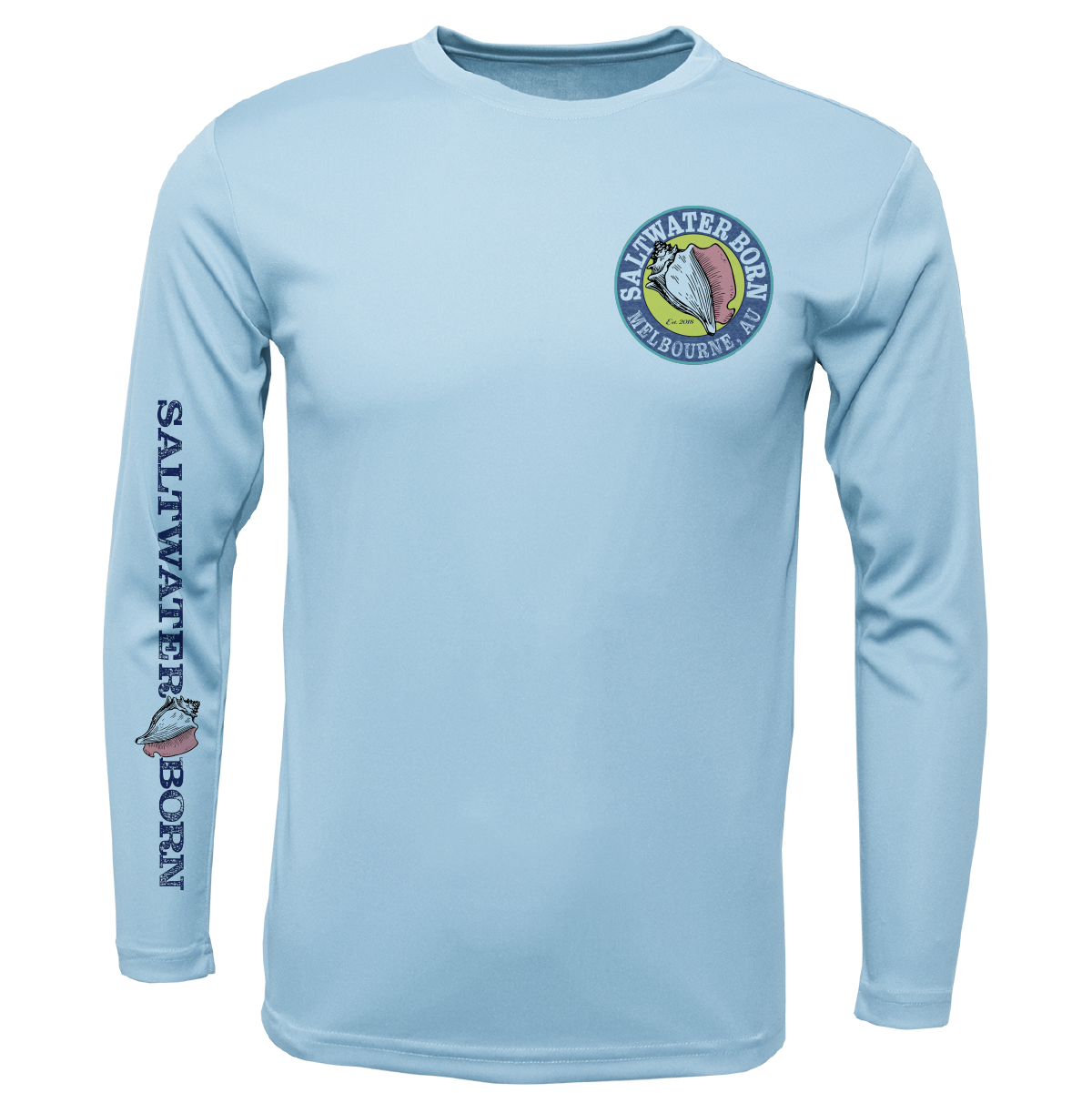 Melbourne, Australia Kraken Long Sleeve UPF 50+ Dry-Fit Shirt