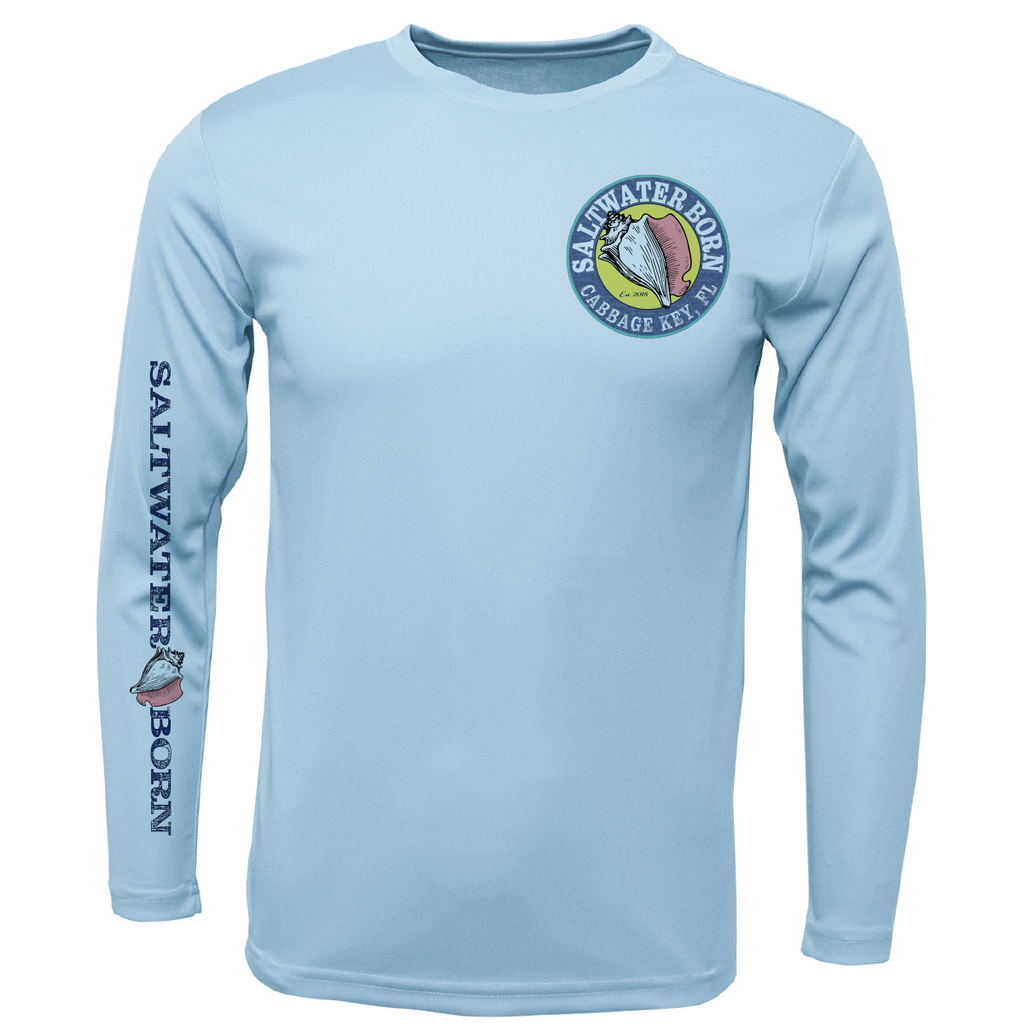 Cabbage Key, FL Kraken Long Sleeve UPF 50+ Dry-Fit Shirt